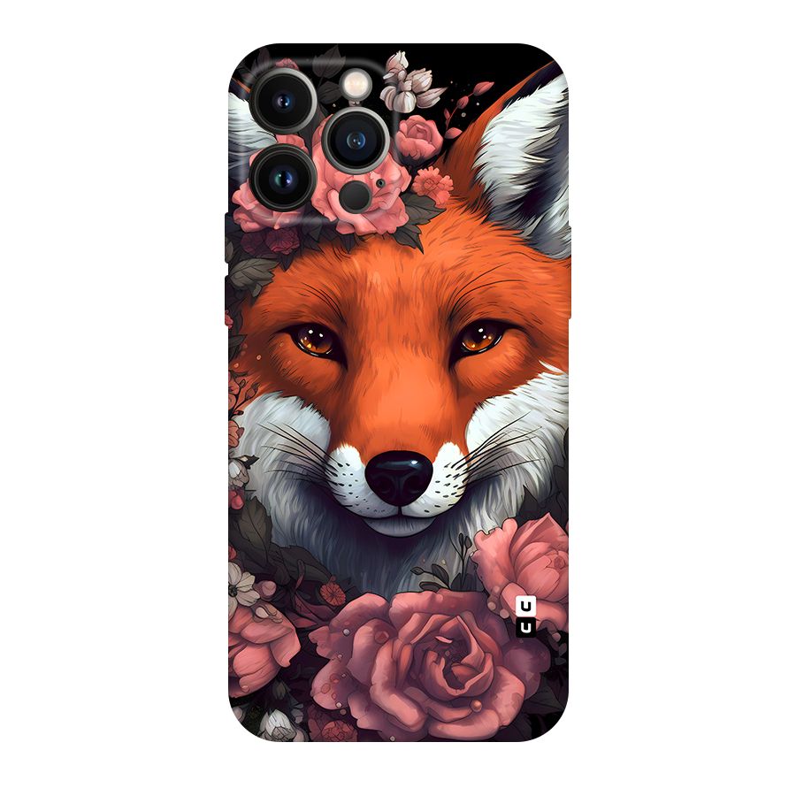 Fox and Roses Original Polycarbonate Back Case for iPhone 13 Pro Max