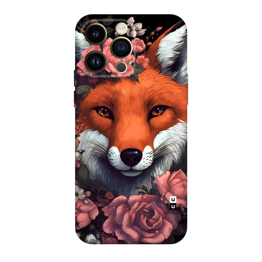 Fox and Roses Original Polycarbonate Back Case for iPhone 14 Pro Max