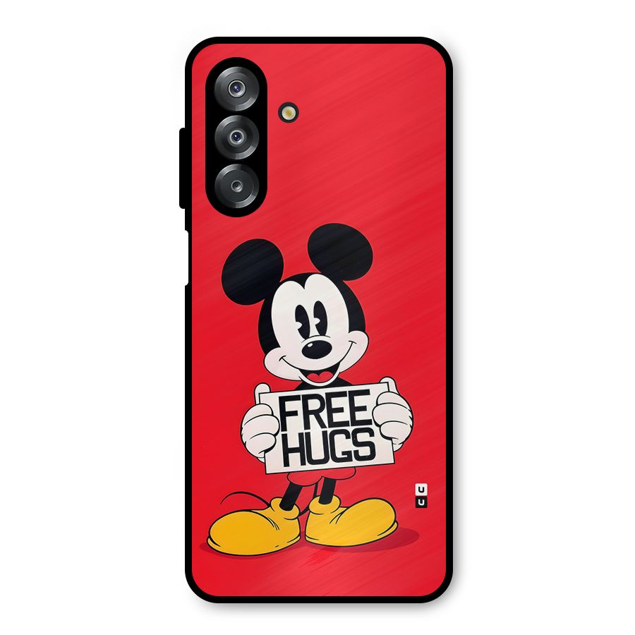 Free Hugs Metal Back Case for Galaxy A26