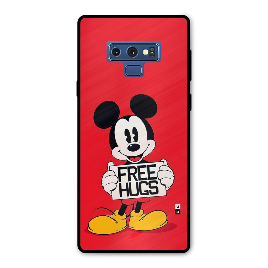 Free Hugs Metal Back Case for Galaxy Note 9