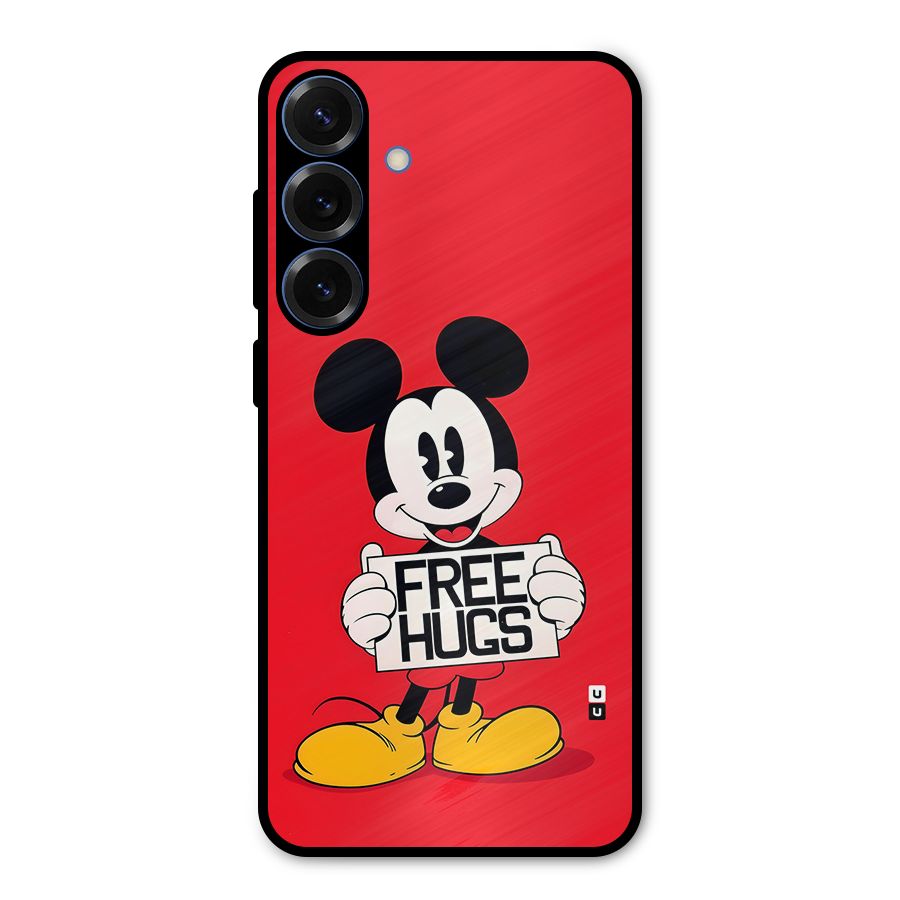 Free Hugs Metal Back Case for Galaxy S25 Plus