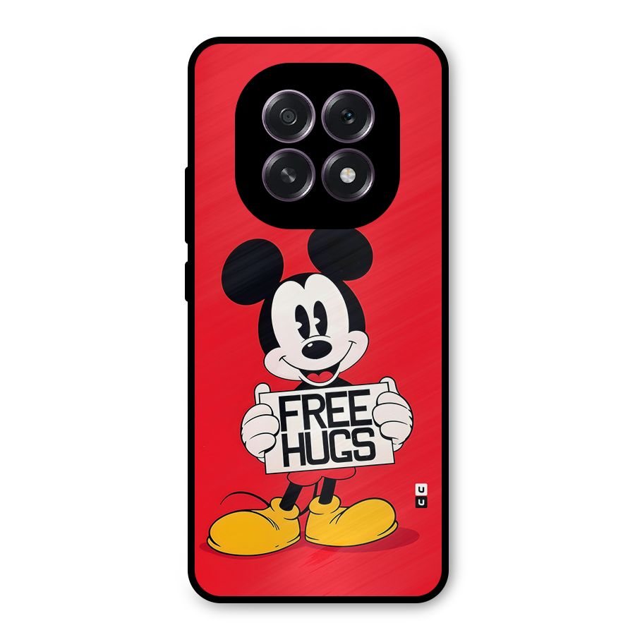 Free Hugs Metal Back Case for Oppo F29