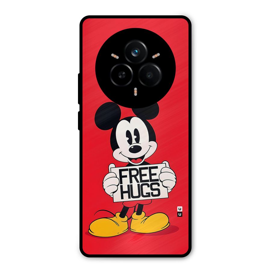 Free Hugs Metal Back Case for Realme 14 Pro