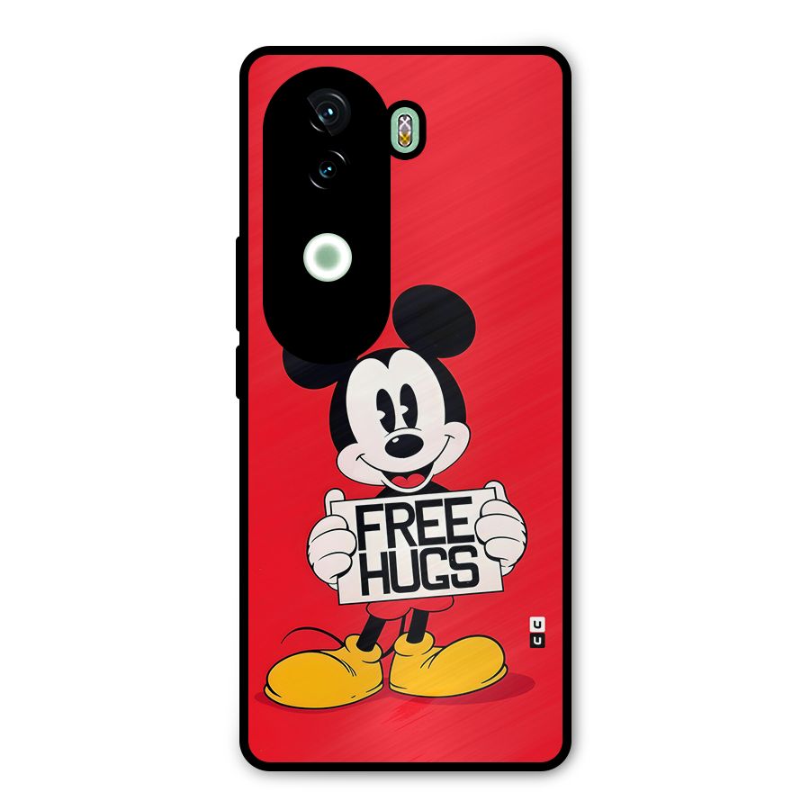Free Hugs Metal Back Case for Vivo V40e