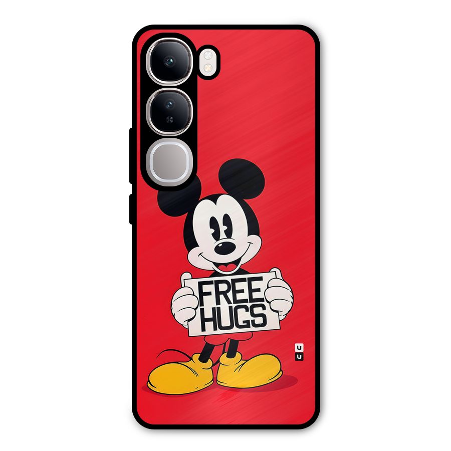 Free Hugs Metal Back Case for Vivo Y300