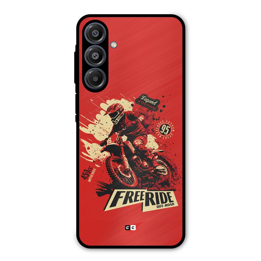 Free Ride Metal Back Case for Galaxy A16 5G