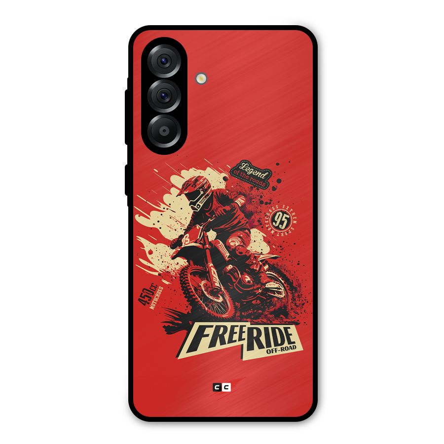Free Ride Metal Back Case for Galaxy A36
