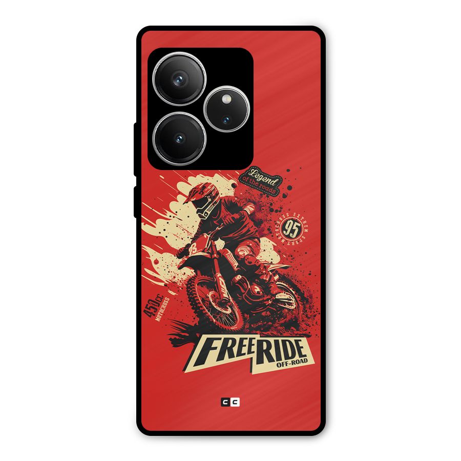Free Ride Metal Back Case for Realme GT 6