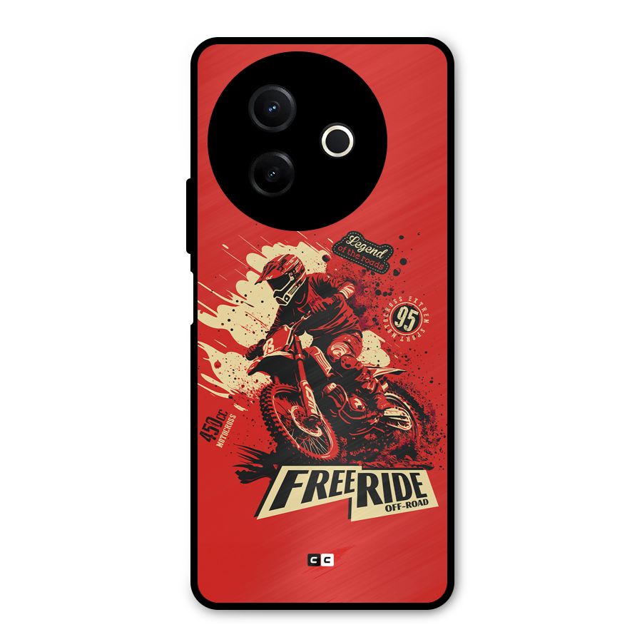 Free Ride Metal Back Case for Vivo Y39