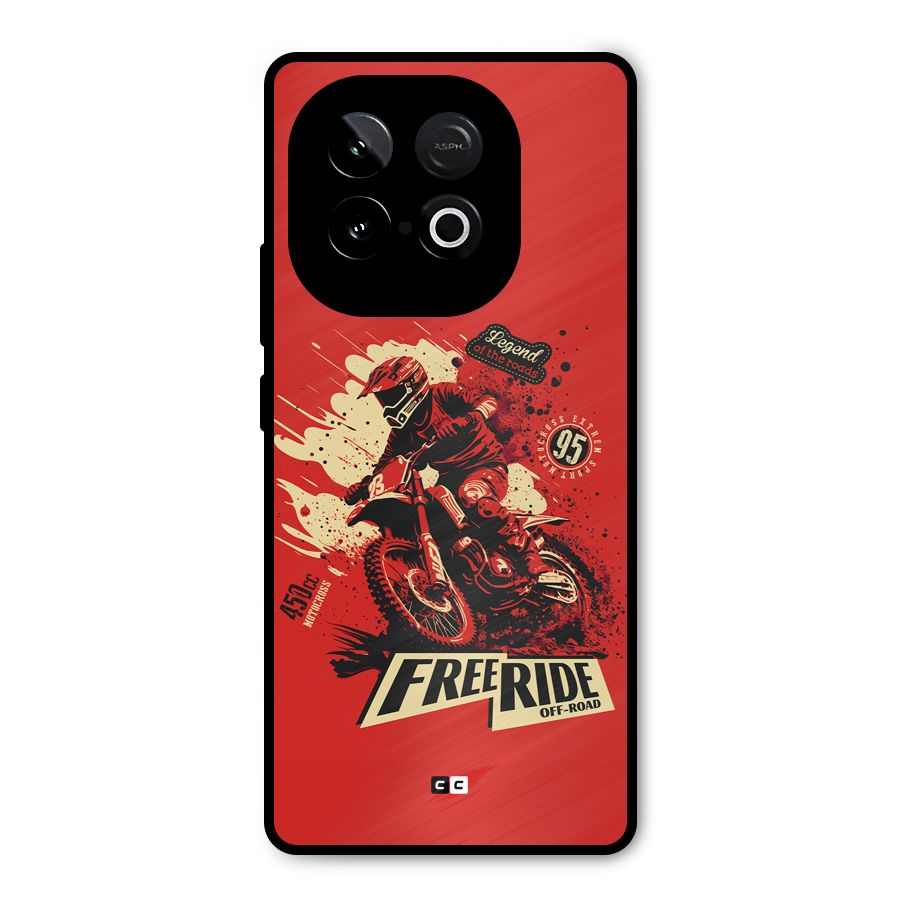 Free Ride Metal Back Case for iQOO Neo 10