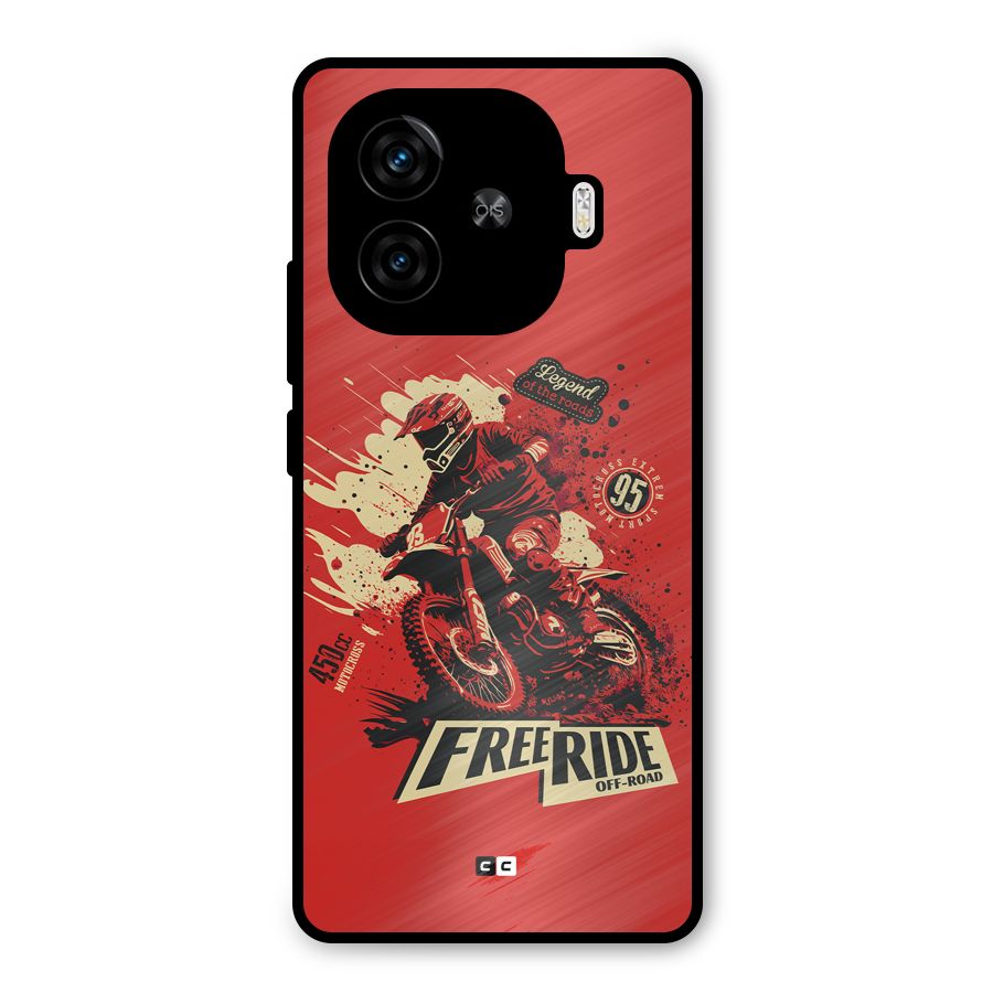 Free Ride Metal Back Case for iQOO Neo 10R