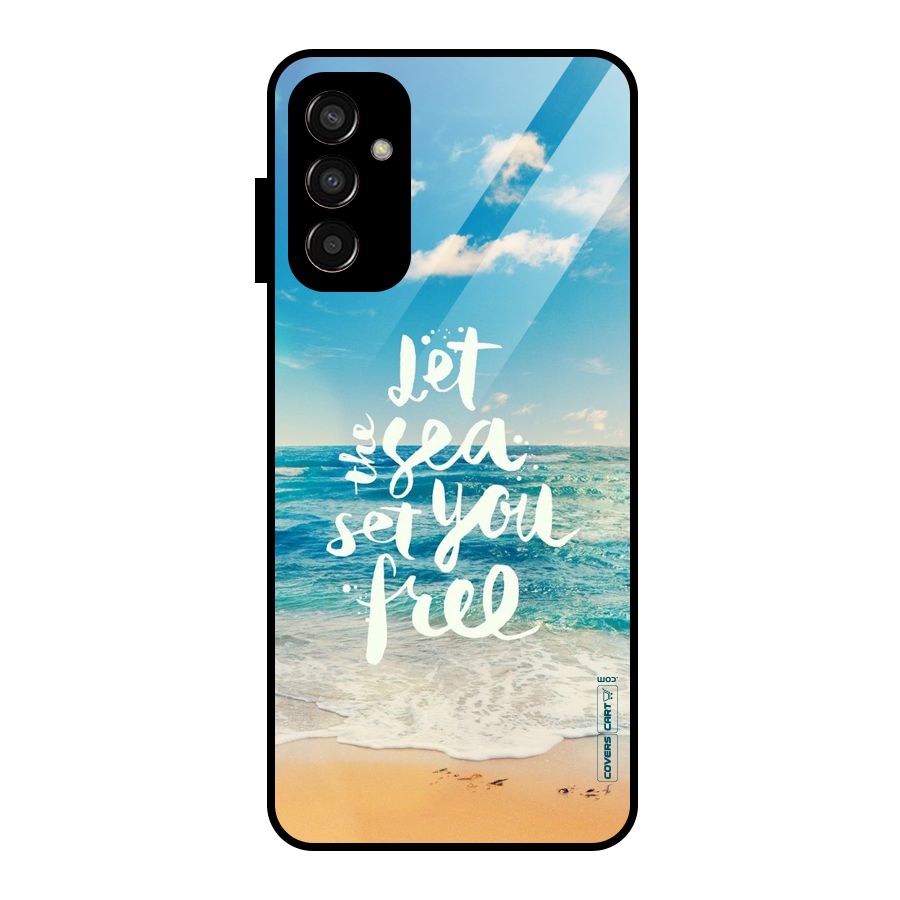 Free Sea Glass Back Case for Galaxy F13