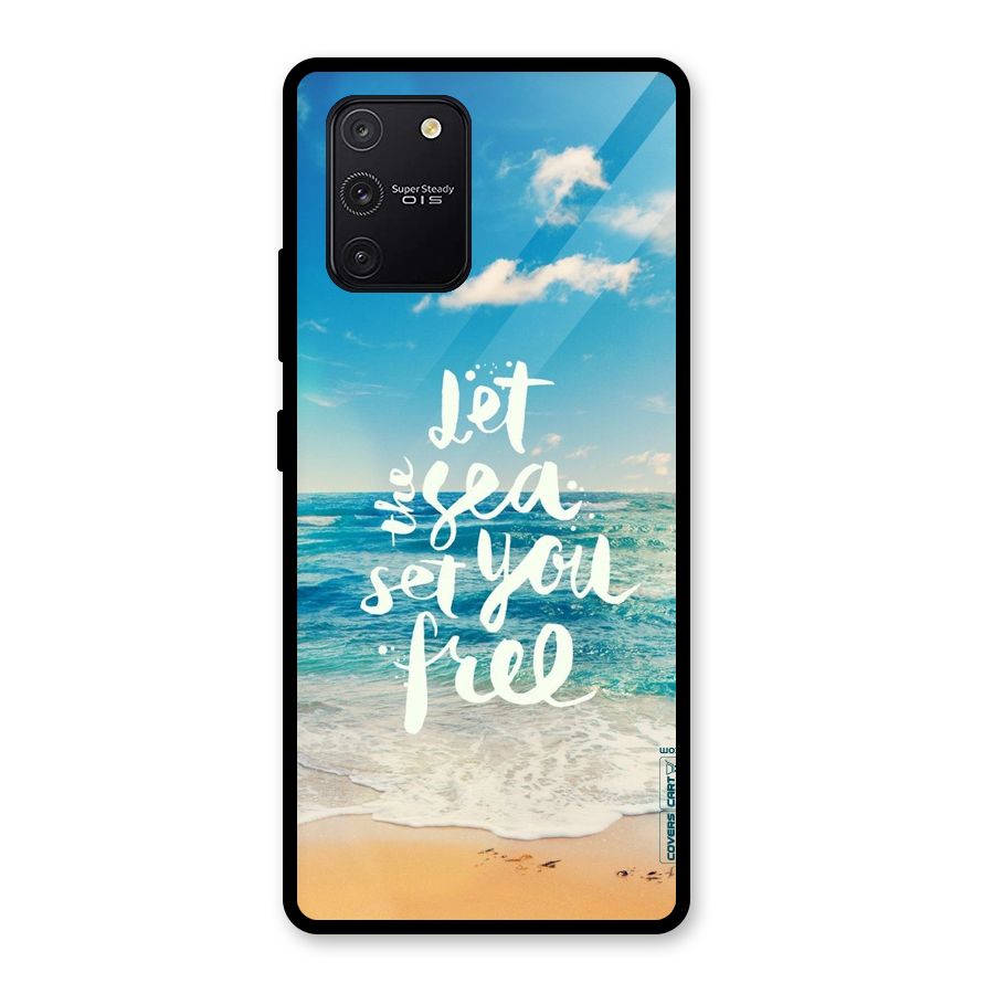 Free Sea Glass Back Case for Galaxy S10 Lite