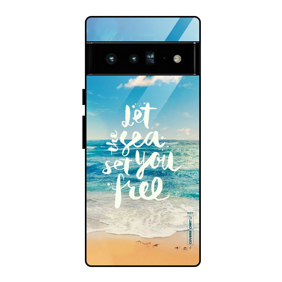Free Sea Glass Back Case for Google Pixel 6 Pro