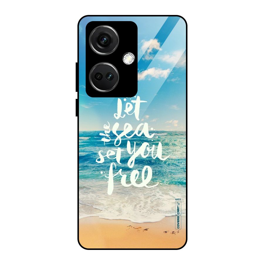 Free Sea Glass Back Case for OnePlus Nord CE 3 5G