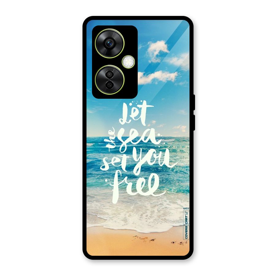 Free Sea Glass Back Case for OnePlus Nord CE 3 Lite