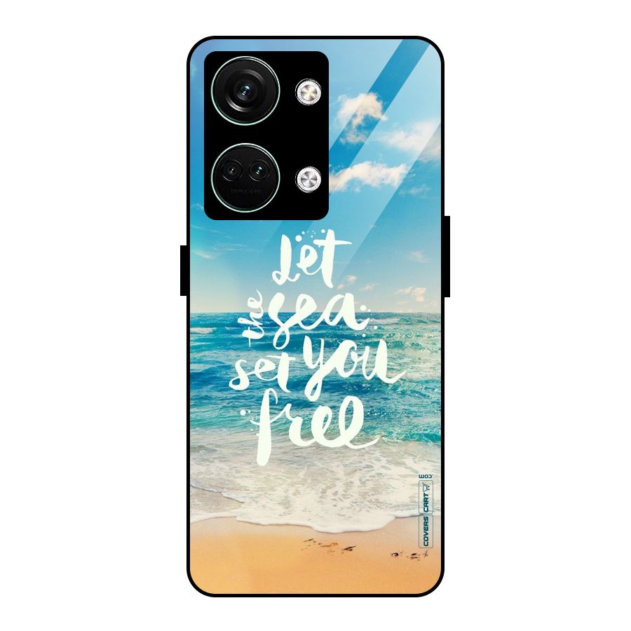 Free Sea Glass Back Case for Oneplus Nord 3