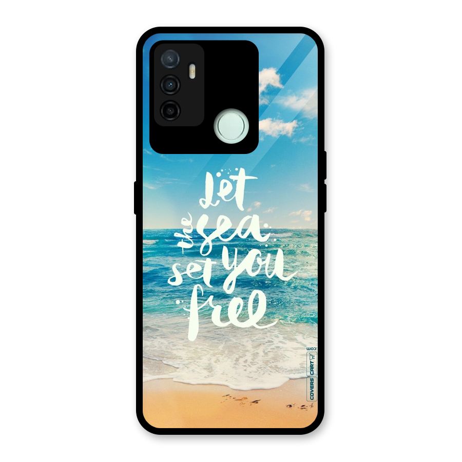 Free Sea Glass Back Case for Oppo A53