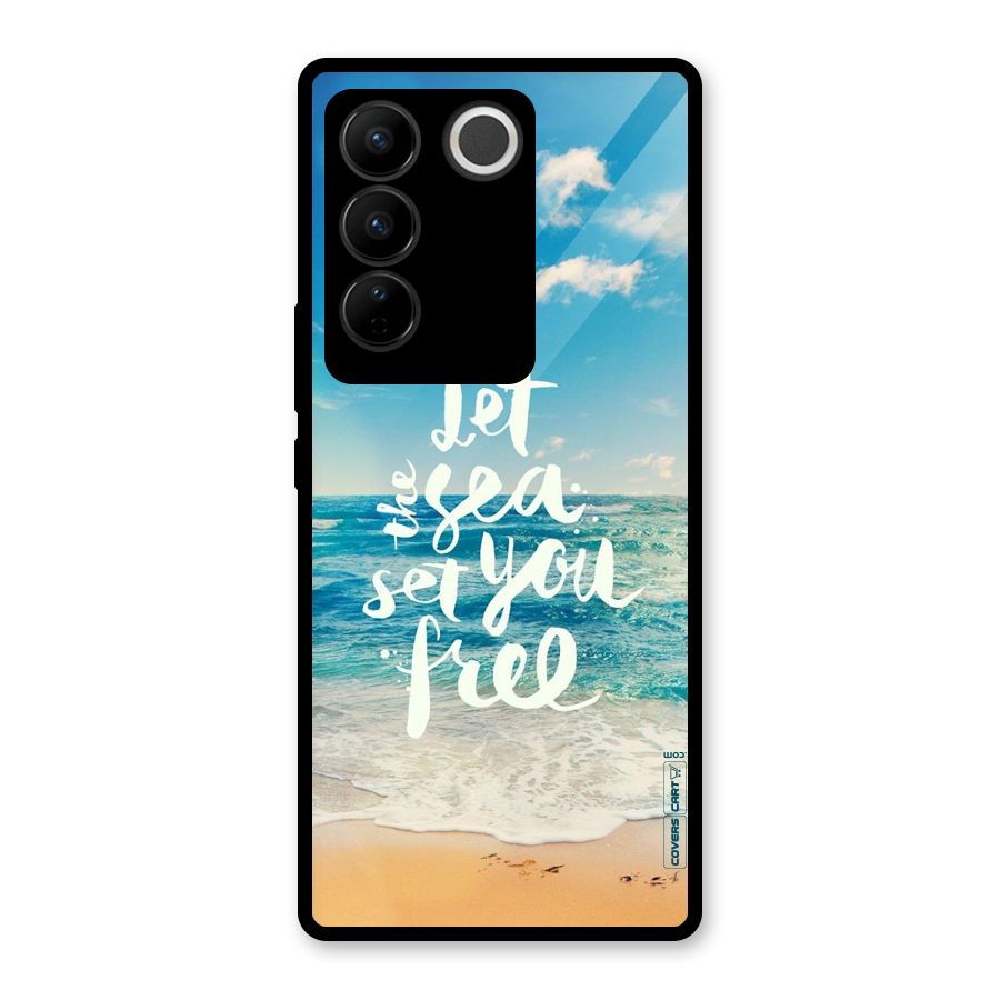 Free Sea Glass Back Case for Vivo V27