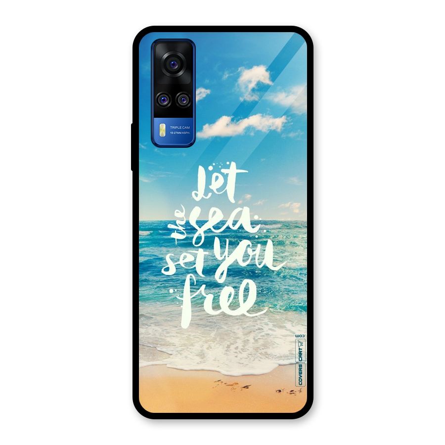 Free Sea Glass Back Case for Vivo Y31