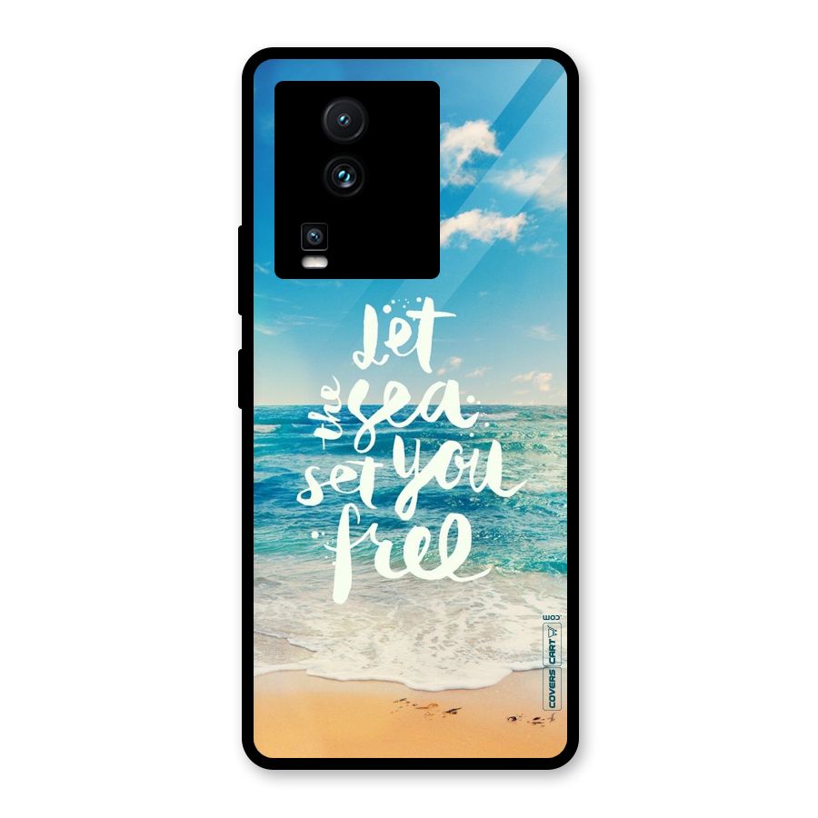 Free Sea Glass Back Case for Vivo iQOO Neo 7 Pro