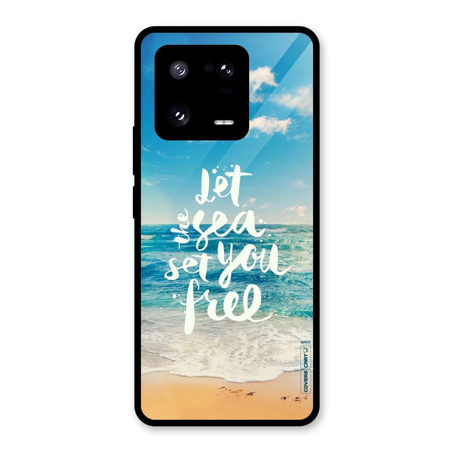 Free Sea Glass Back Case for Xiaomi 13 Pro