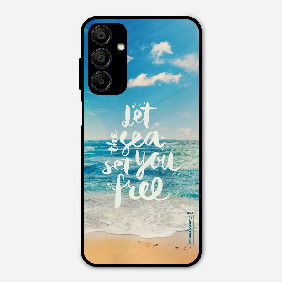 Free Sea Metal Back Case for Galaxy A15 5G