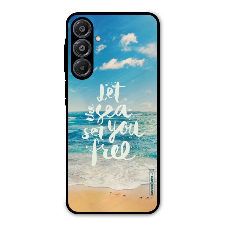 Free Sea Metal Back Case for Galaxy A16 5G