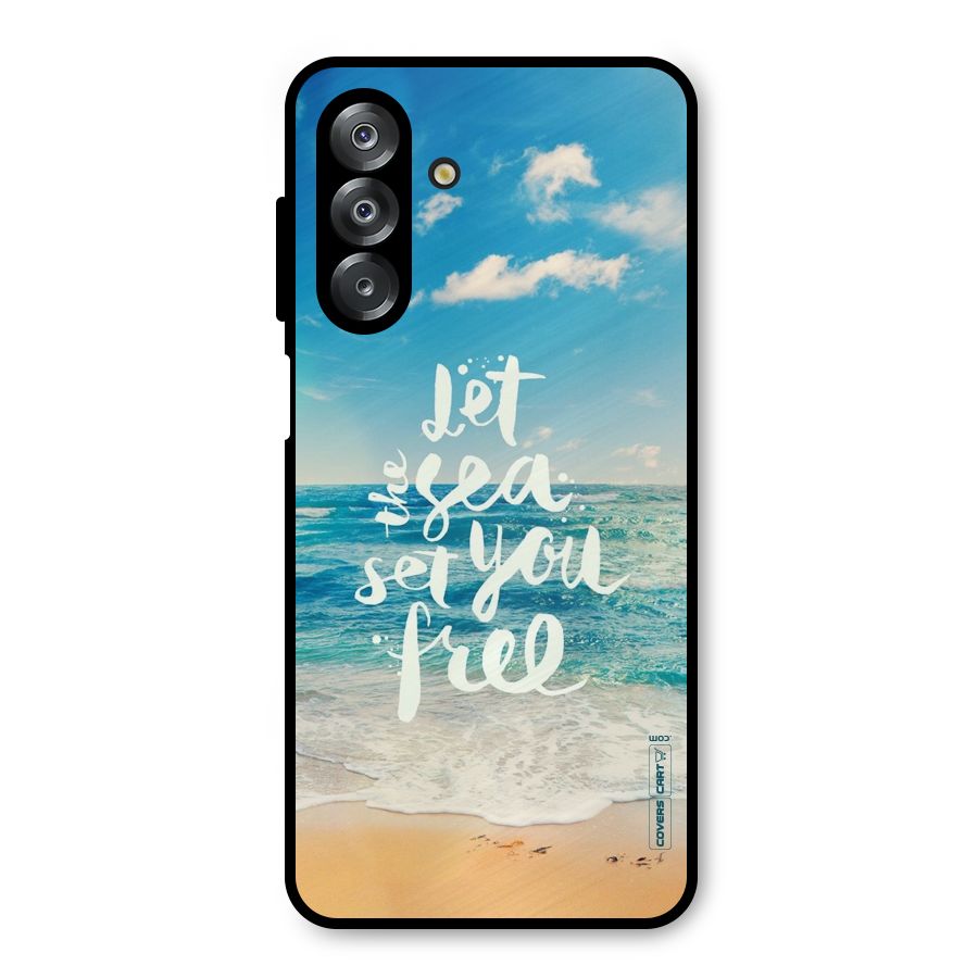 Free Sea Metal Back Case for Galaxy A26