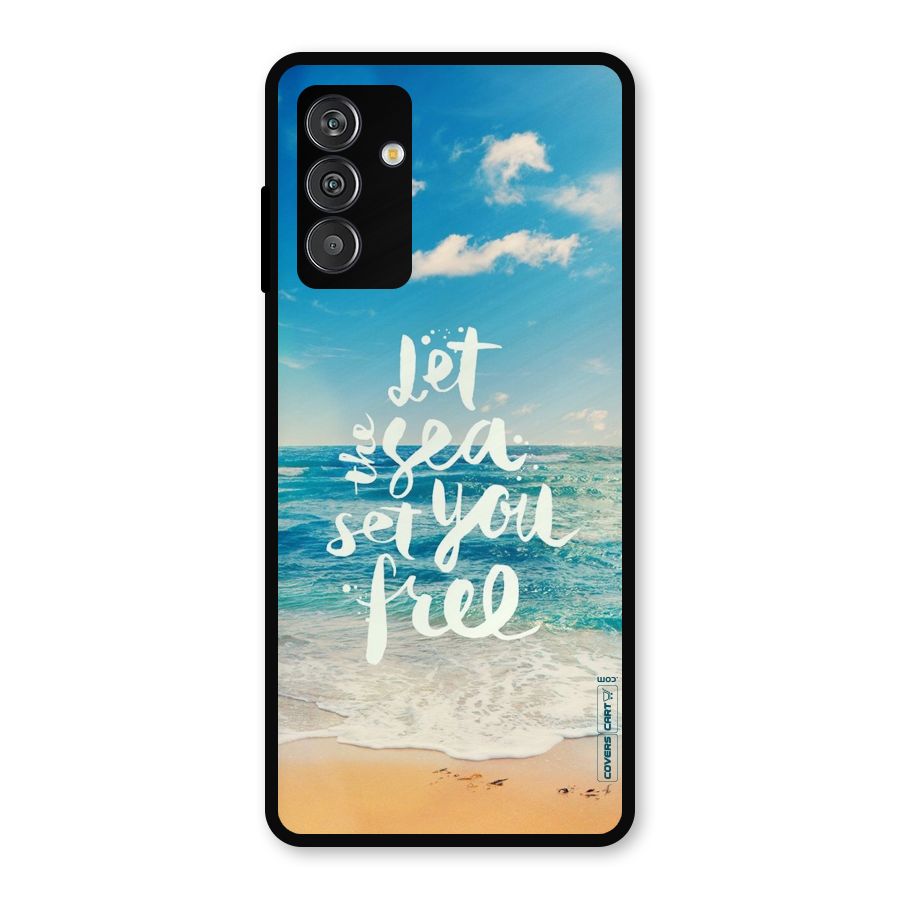 Free Sea Metal Back Case for Galaxy F13