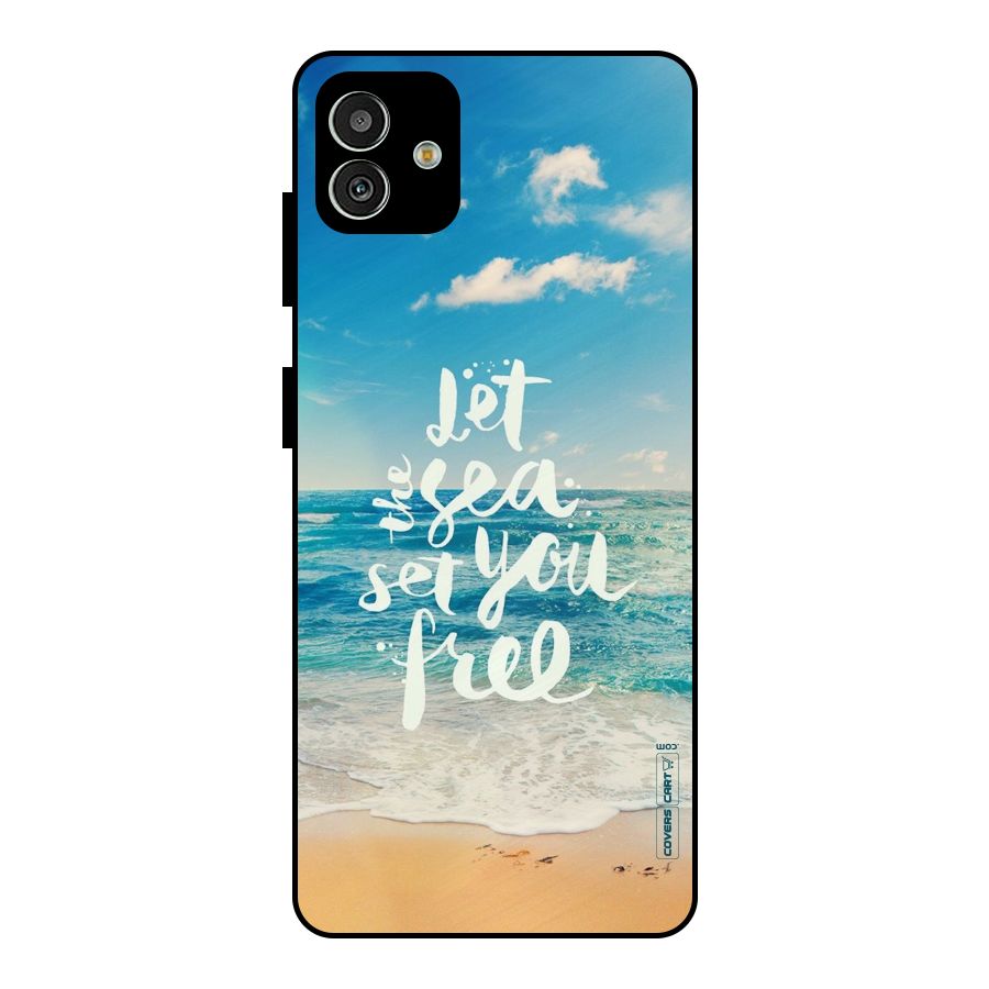 Free Sea Metal Back Case for Galaxy M13 5G