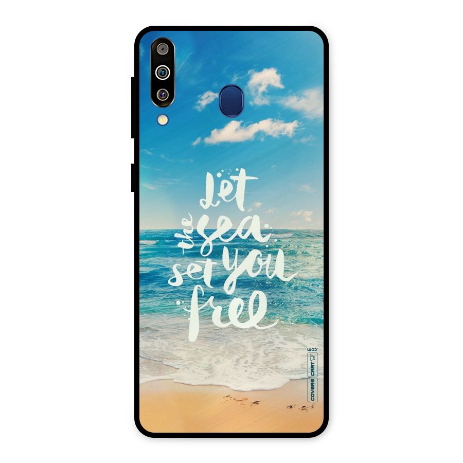 Free Sea Metal Back Case for Galaxy M30