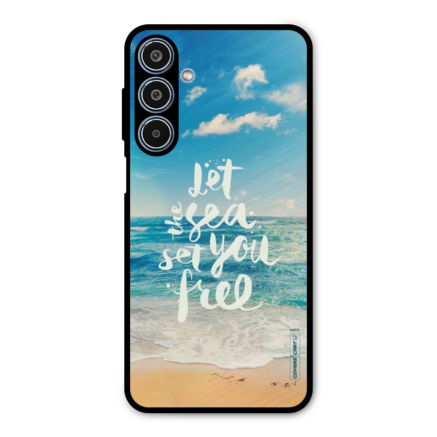 Free Sea Metal Back Case for Galaxy M35