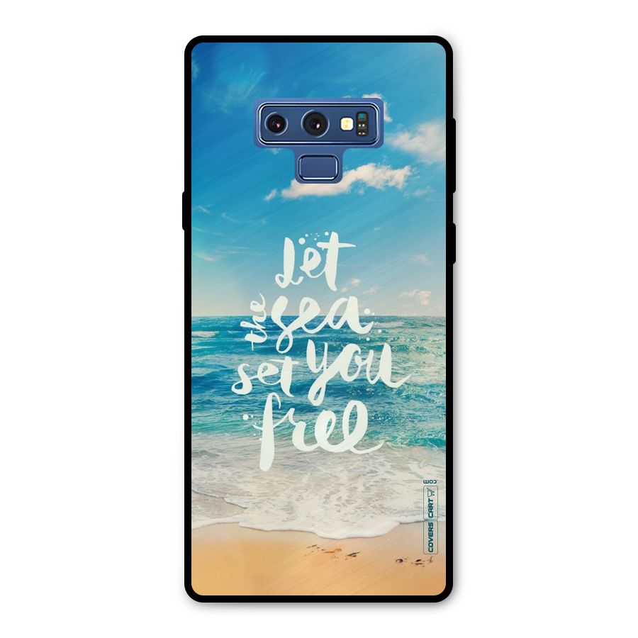 Free Sea Metal Back Case for Galaxy Note 9
