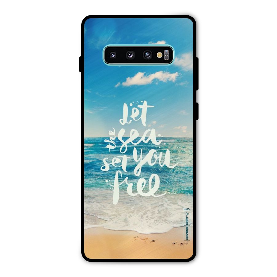 Free Sea Metal Back Case for Galaxy S10 Plus
