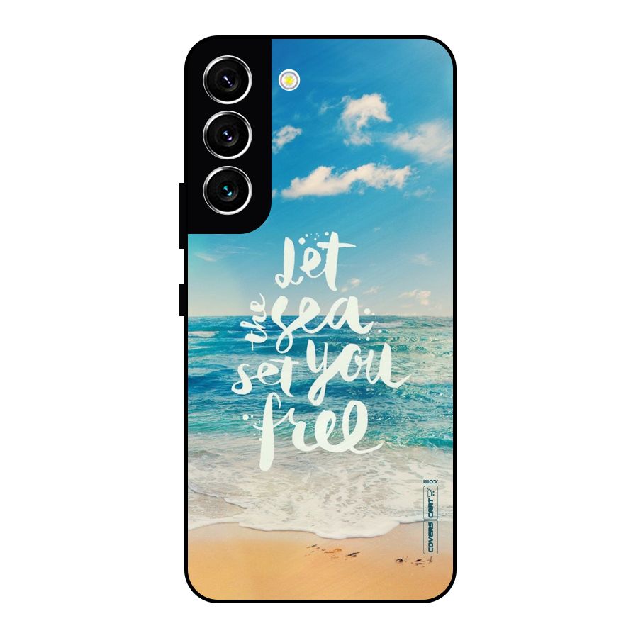 Free Sea Metal Back Case for Galaxy S22 5G
