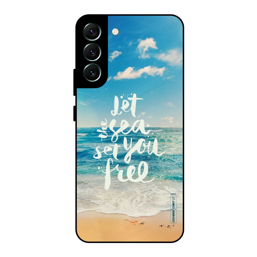 Free Sea Metal Back Case for Galaxy S22 Plus 5G