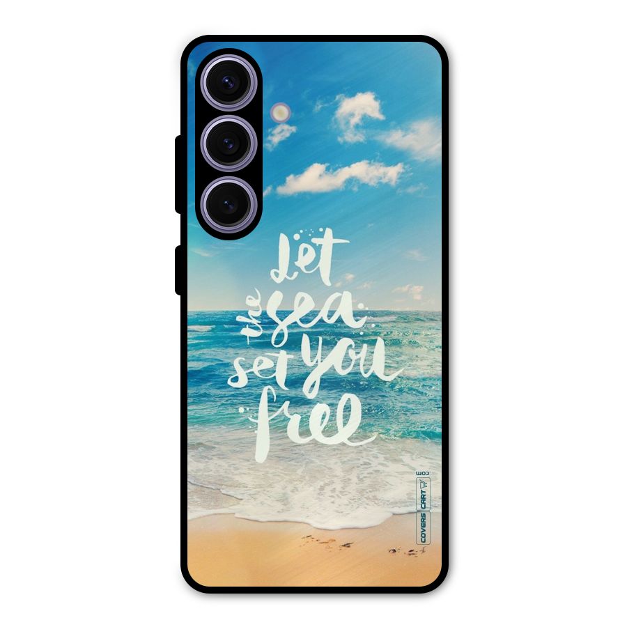 Free Sea Metal Back Case for Galaxy S24