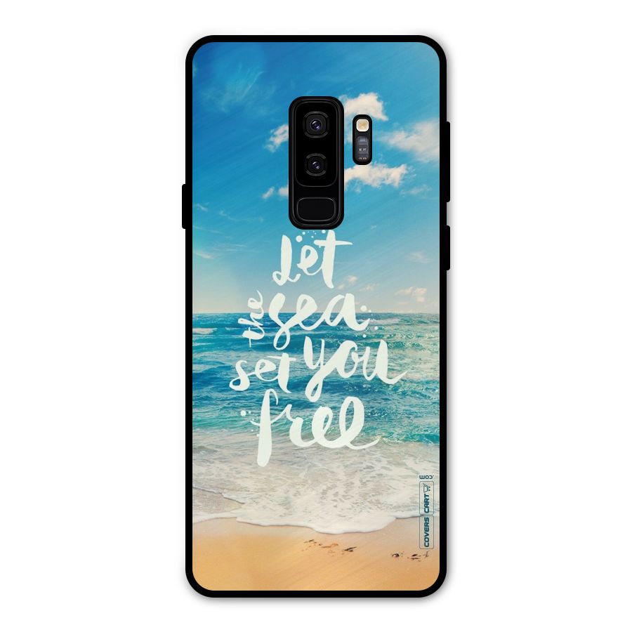 Free Sea Metal Back Case for Galaxy S9 Plus