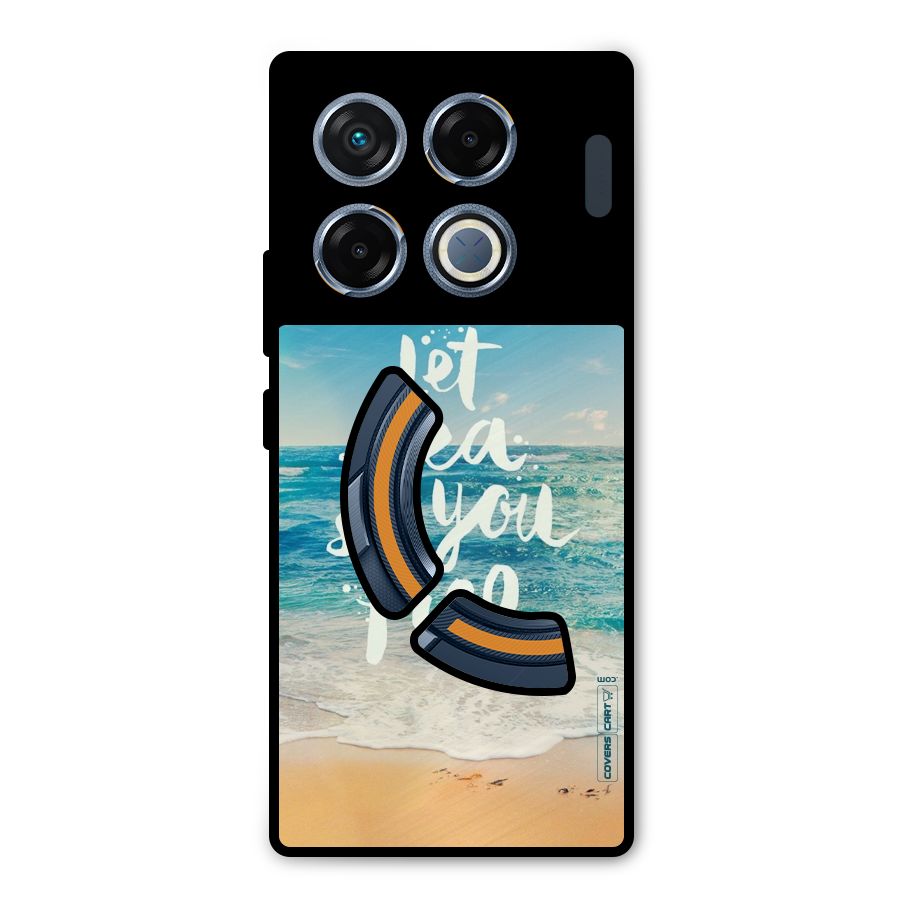 Free Sea Metal Back Case for Infinix GT 20 Pro