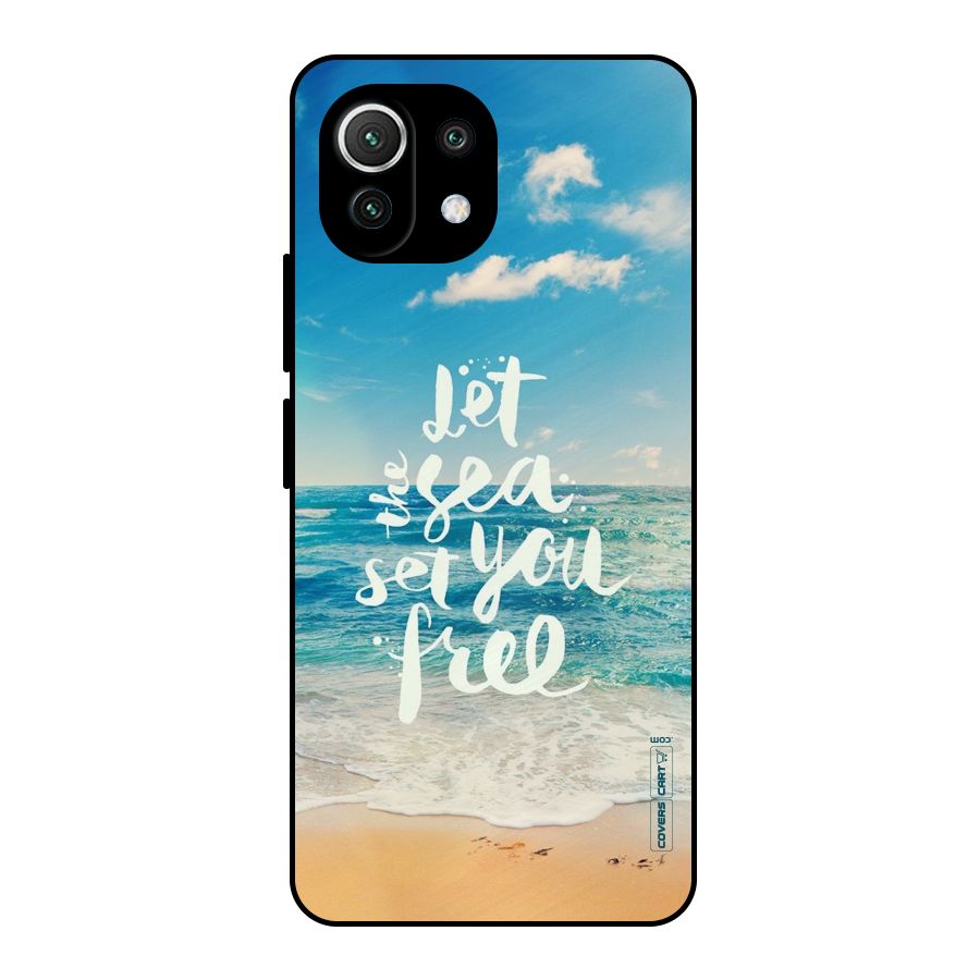 Free Sea Metal Back Case for Mi 11 Lite NE 5G