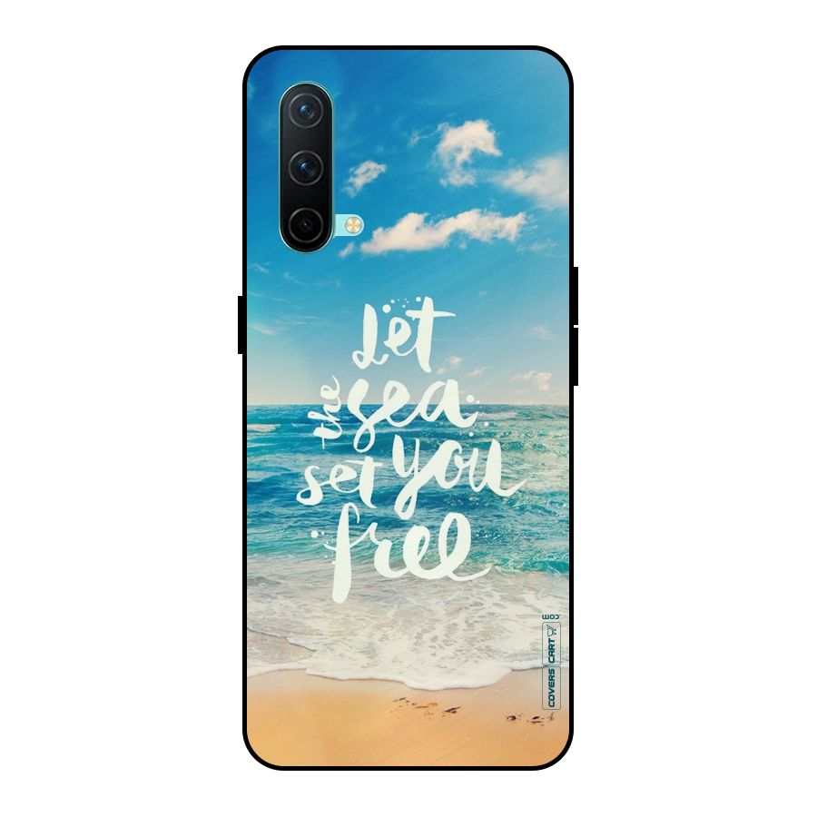 Free Sea Metal Back Case for OnePlus Nord CE 5G