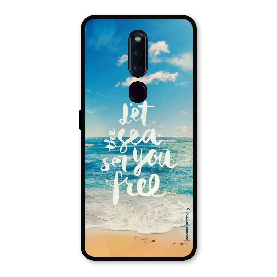 Free Sea Metal Back Case for Oppo F11 Pro