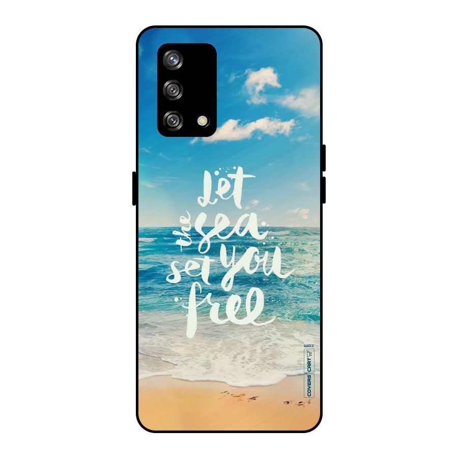 Free Sea Metal Back Case for Oppo F19