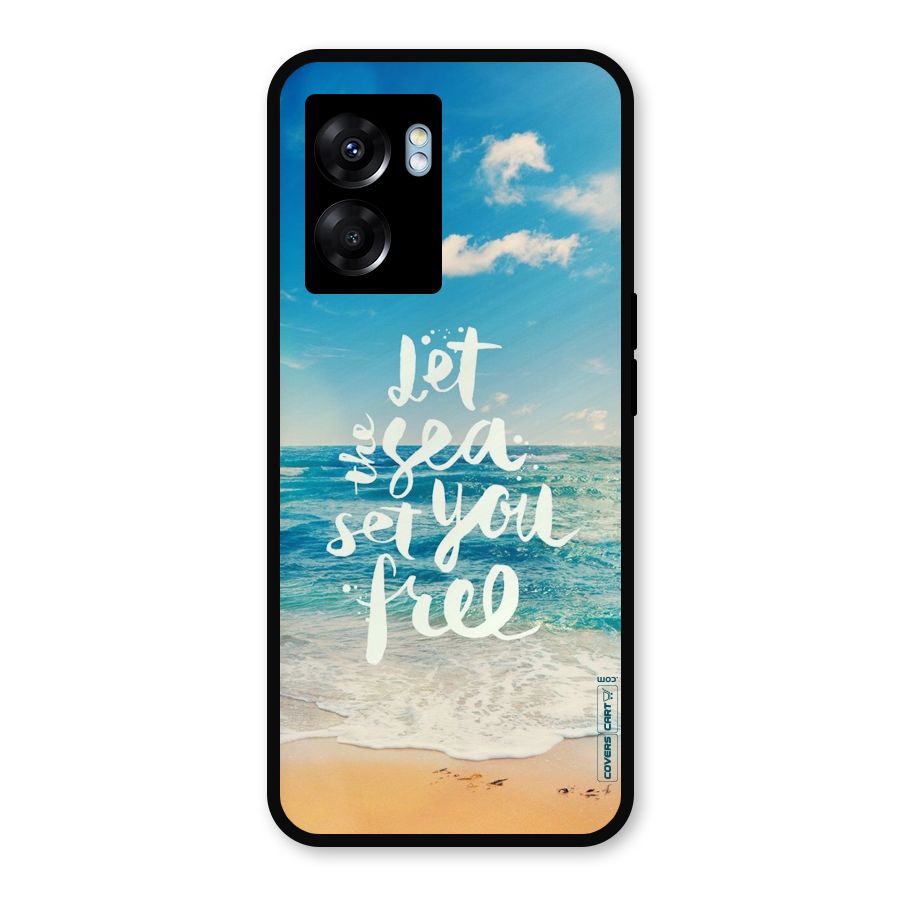 Free Sea Metal Back Case for Oppo K10 (5G)