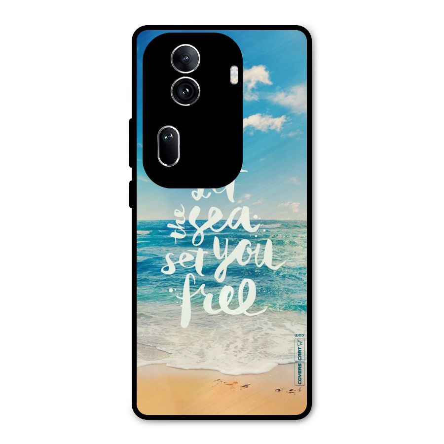 Free Sea Metal Back Case for Oppo Reno11 Pro 5G