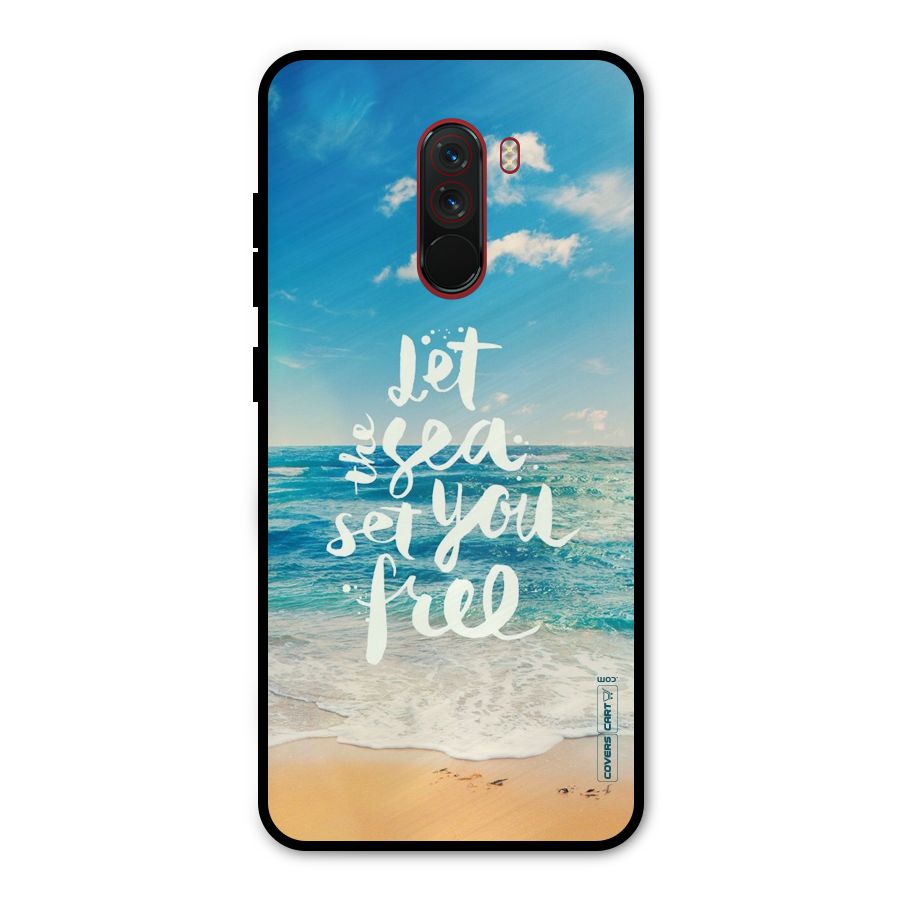 Free Sea Metal Back Case for Poco F1