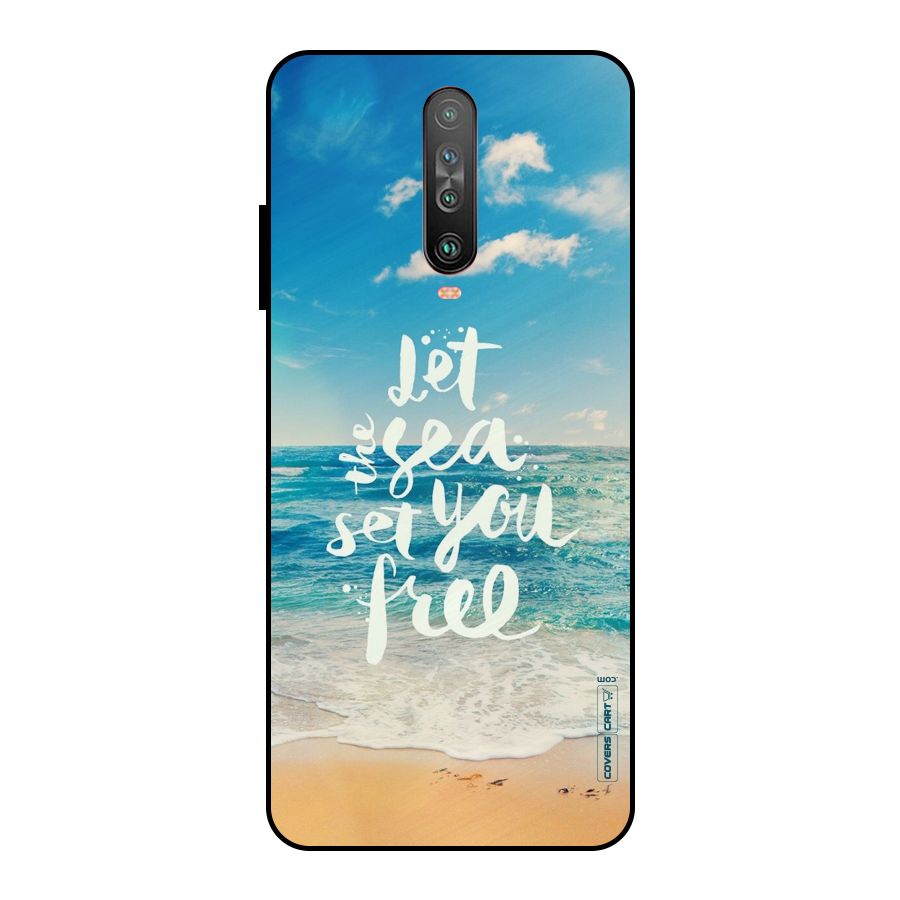 Free Sea Metal Back Case for Poco X2