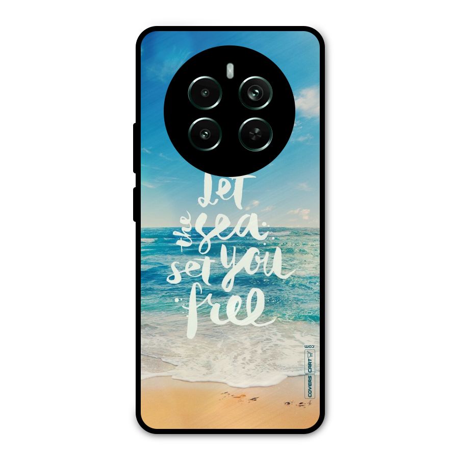 Free Sea Metal Back Case for Realme 12 Pro Plus