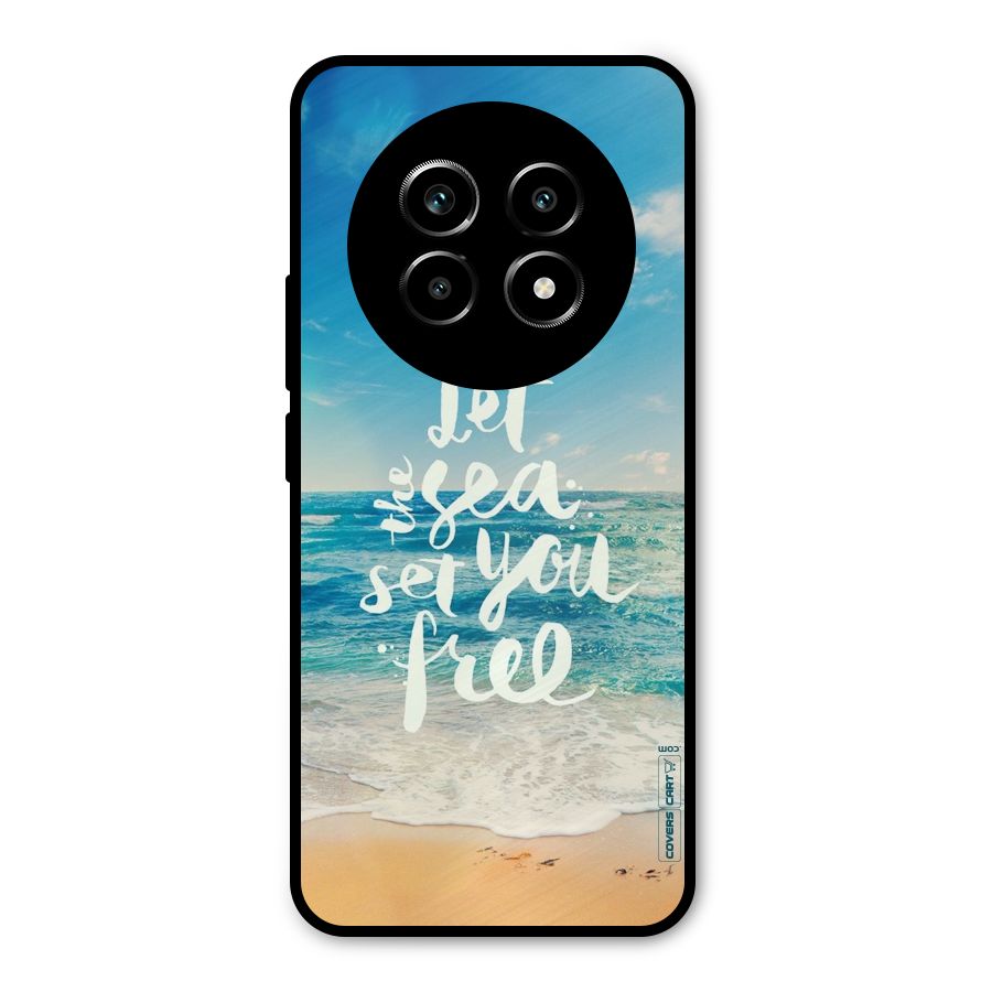 Free Sea Metal Back Case for Realme 13 Pro
